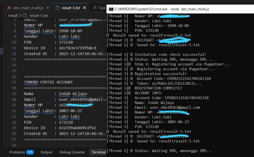 Tomoro Bot Automation